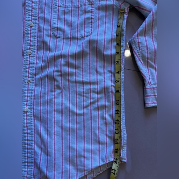 J.CREW Slim Shirt‎ Adult  Checkered Button Up Long Sleeve Pocket Mens M Cotton - Picture 9 of 16